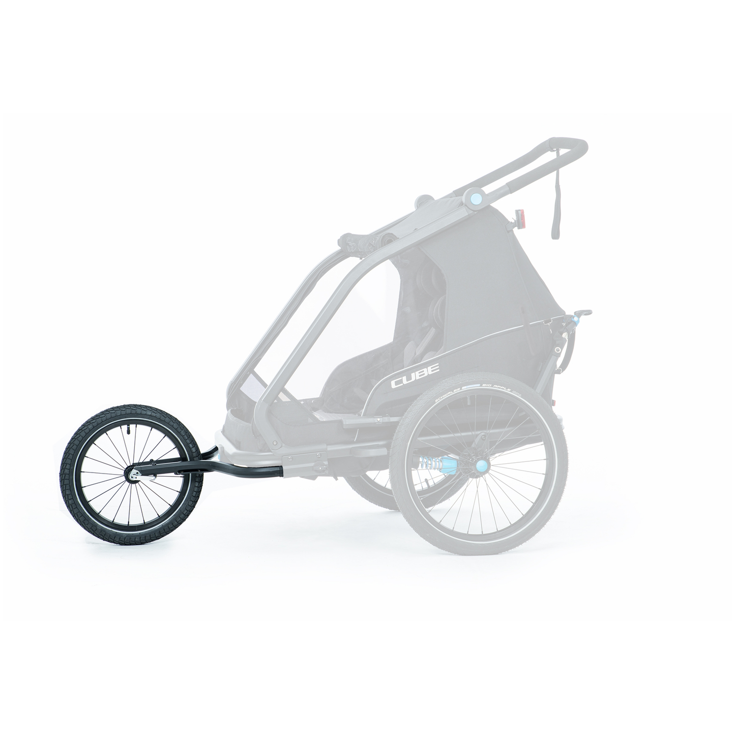 Jogger Kit für Kinder Fahrradanhänger Double CMPT