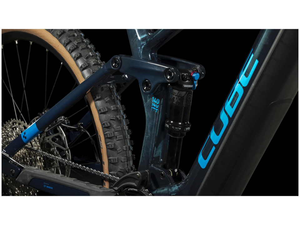 Cube Stereo Hybrid 140 HPC SLX 750 liquidblue´n´blue – Detail 2