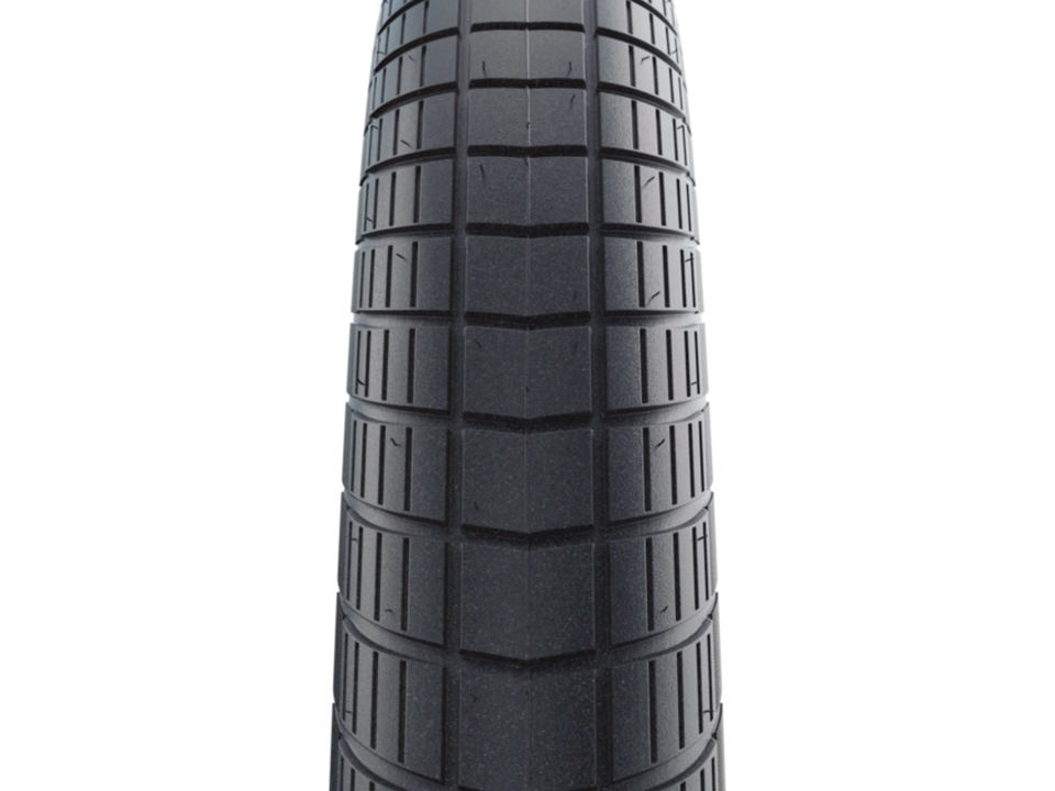 Schwalbe Big Apple | Performance Line | RaceGuard Black+Reflex – Detail 1