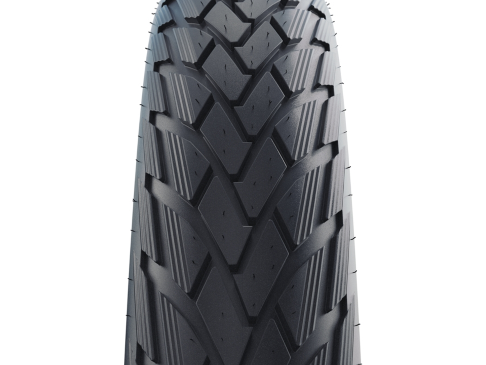Schwalbe Green Marathon | Performance Line | GreenGuard Black+Reflex – Detail 1