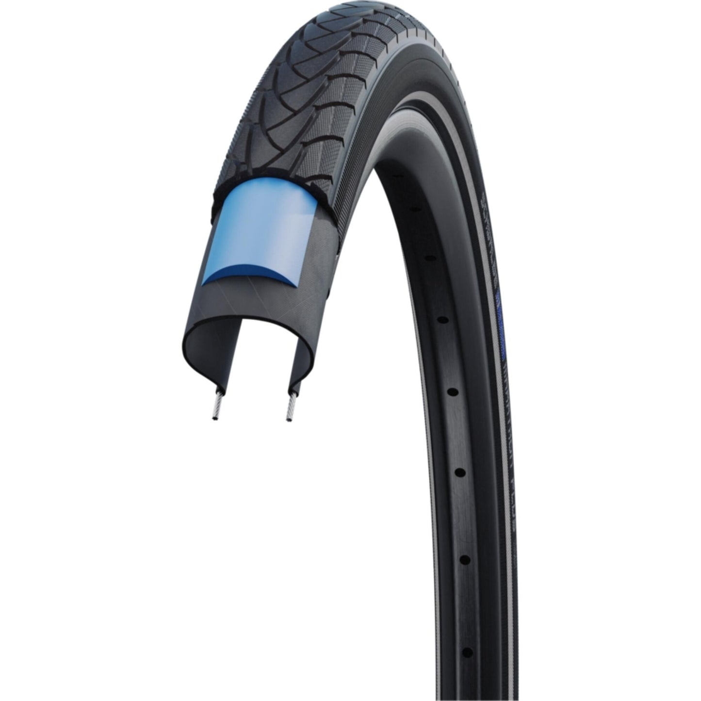 Schwalbe Marathon Plus | Performance Line | SmartGuard Black+Reflex