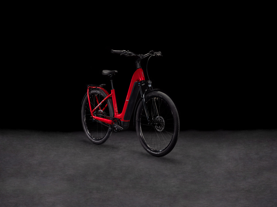 Cube Kathmandu Hybrid Comfort Pro 800 electricred´n´red – Detail 1