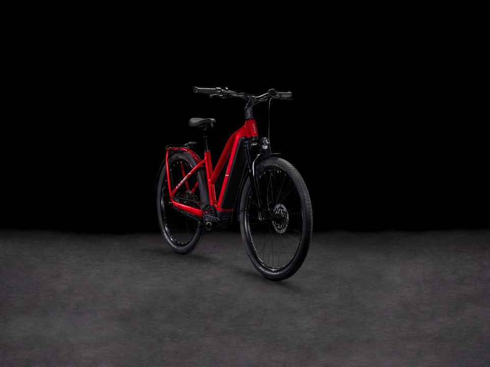 Cube Kathmandu Hybrid Comfort Pro 800 electricred´n´red – Detail 1