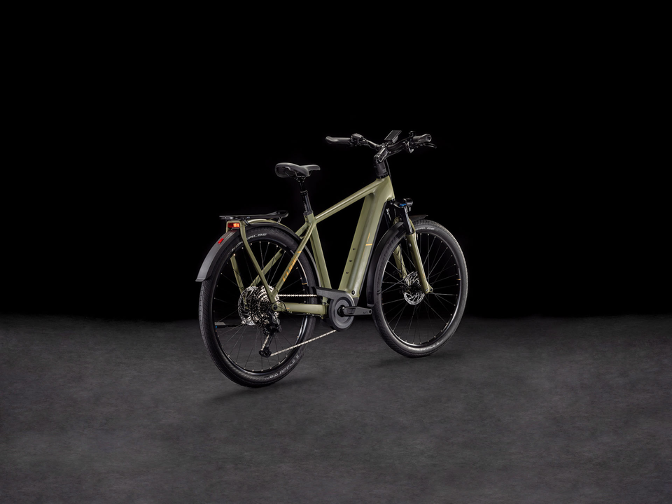Cube Kathmandu Hybrid Pro 800 dustyolive´n´gold – Detail 1