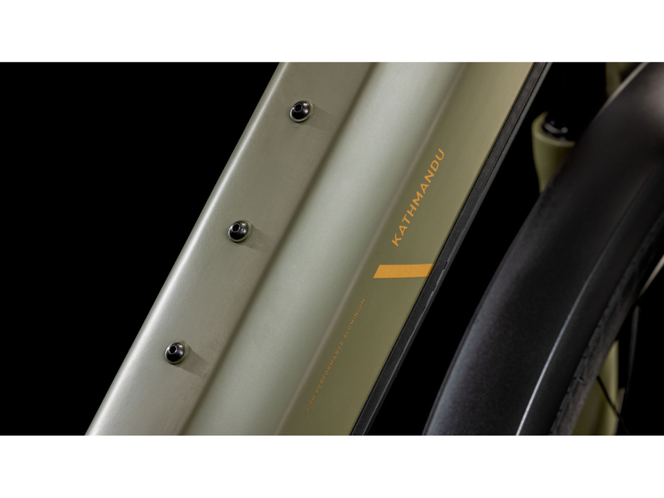 Cube Kathmandu Hybrid Pro 800 dustyolive´n´gold – Detail 2