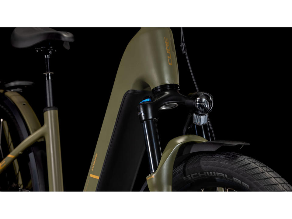 Cube Kathmandu Hybrid Pro 800 dustyolive´n´gold – Detail 4