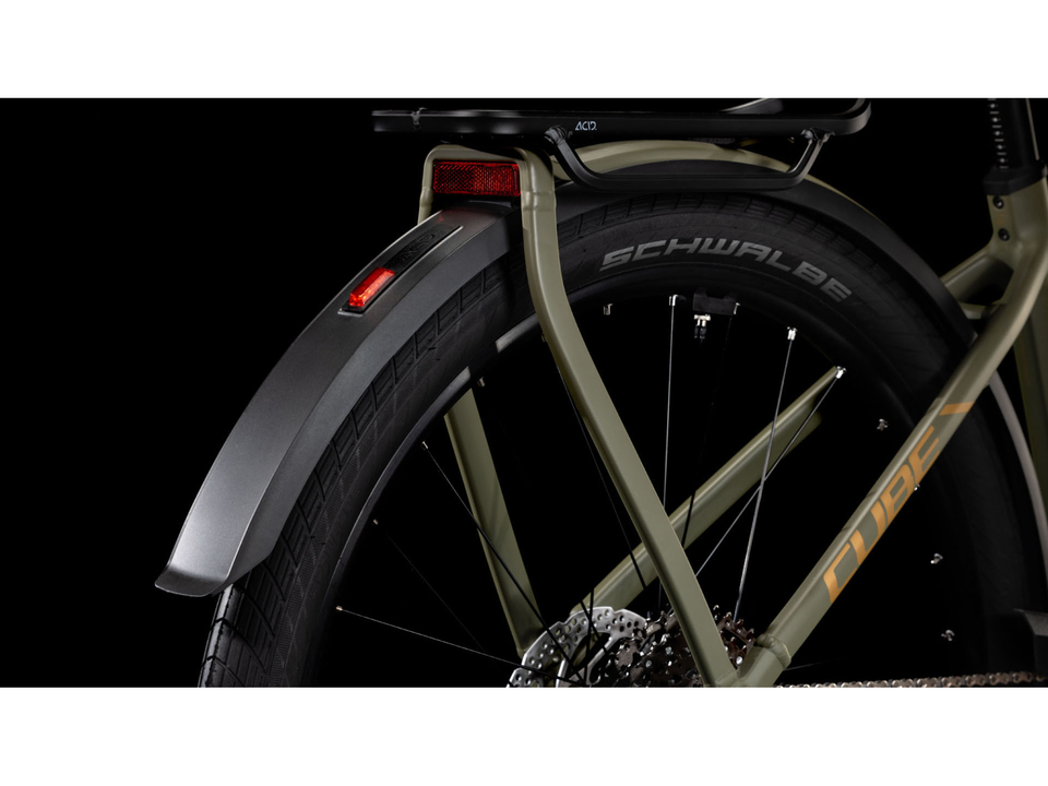 Cube Kathmandu Hybrid Pro 800 dustyolive´n´gold – Detail 3