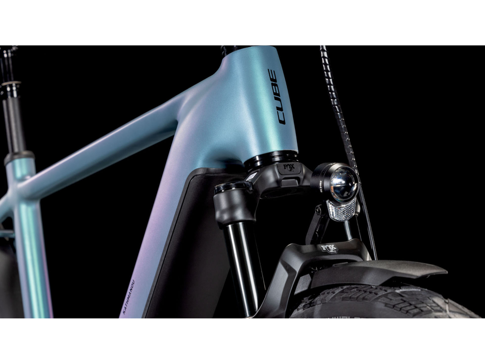 Cube Kathmandu Hybrid SLX 800 smaragdgrey´n´black – Detail 4