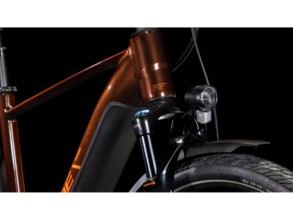 Cube Touring Hybrid Pro 625 cinnamon´n´orange – Detail 5