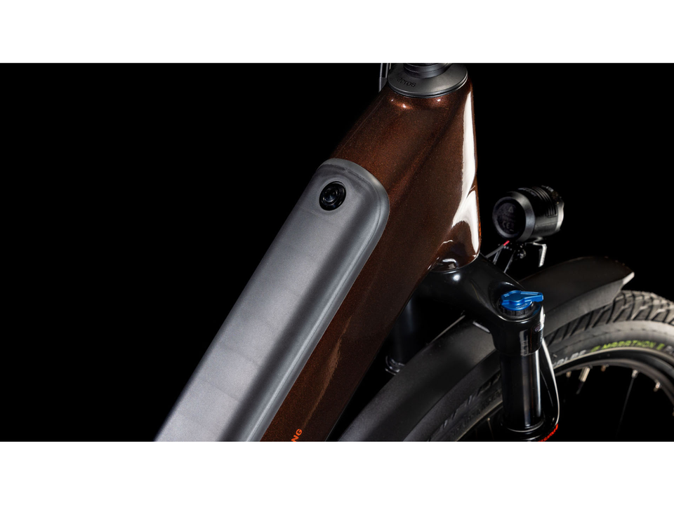 Cube Touring Hybrid Pro 625 cinnamon´n´orange – Detail 2