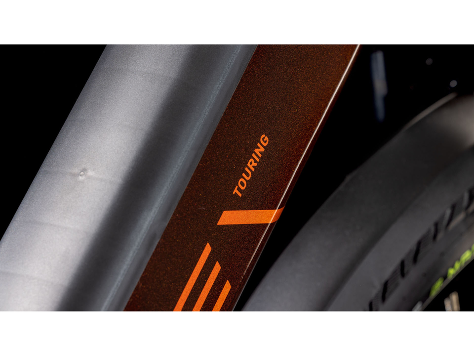 Cube Touring Hybrid Pro 625 cinnamon´n´orange – Detail 3