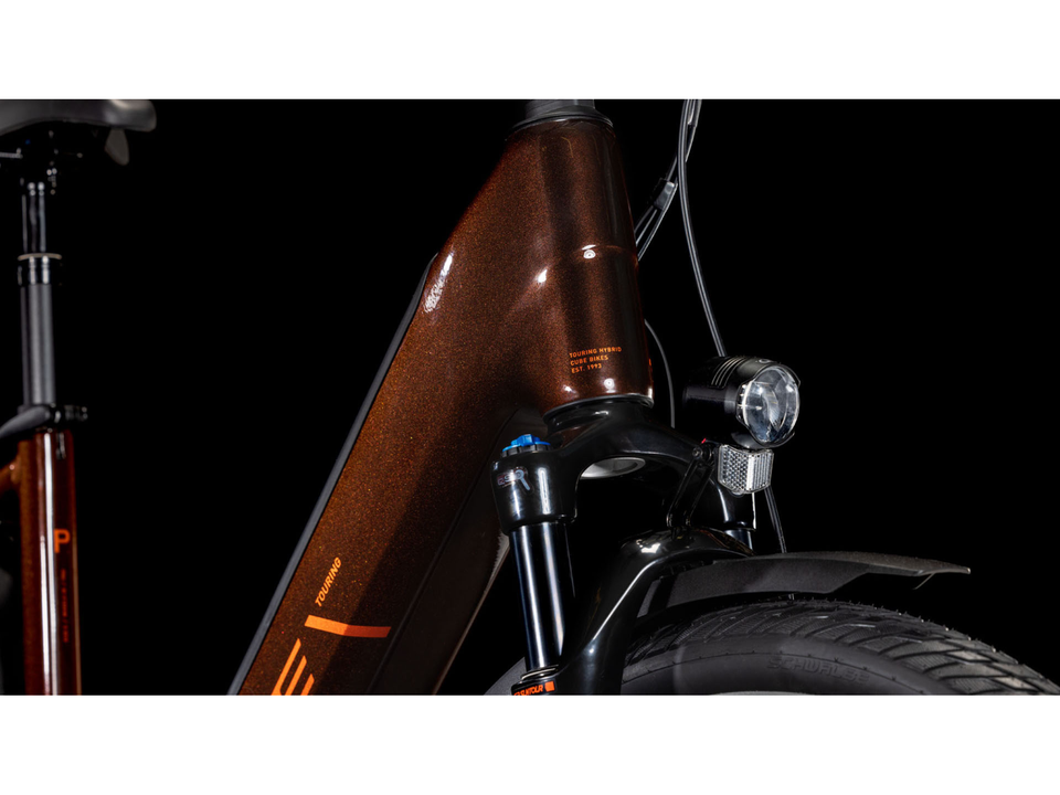 Cube Touring Hybrid Pro 625 cinnamon´n´orange – Detail 5