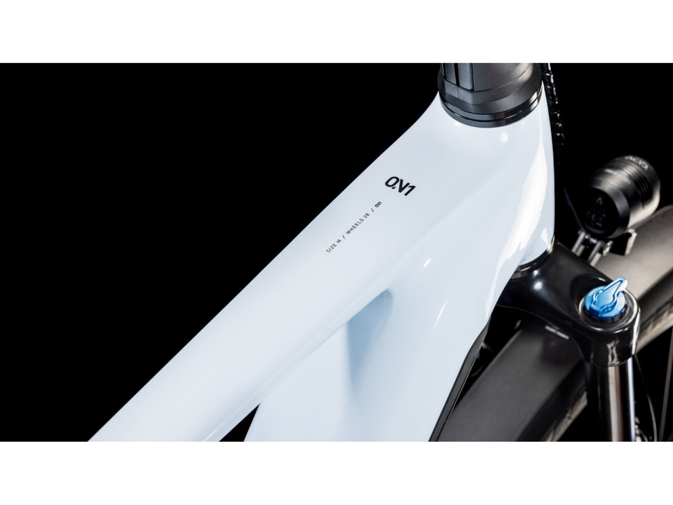Cube Kathmandu Hybrid ONE 800 polarwhite´n´black – Detail 2