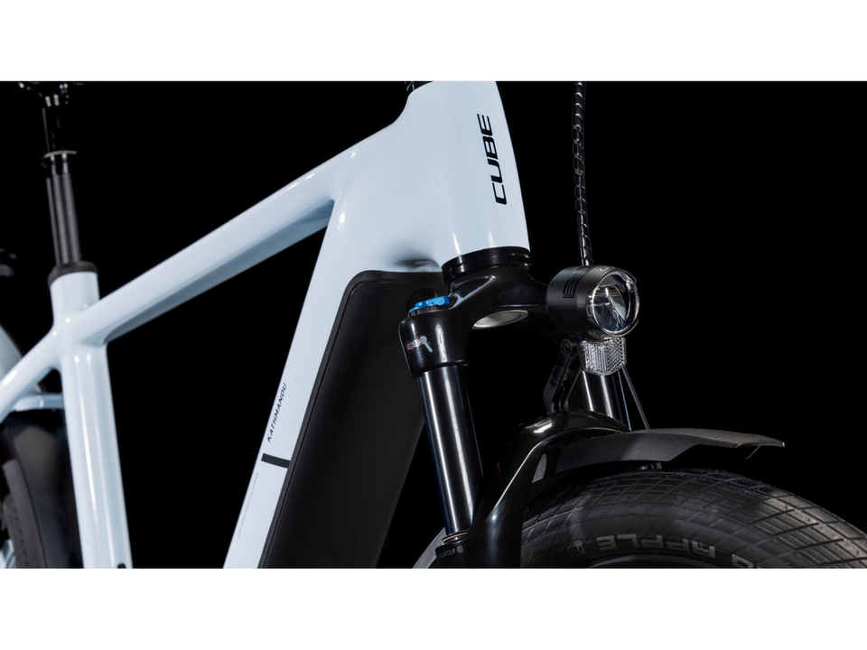 Cube Kathmandu Hybrid ONE 800 polarwhite´n´black – Detail 4