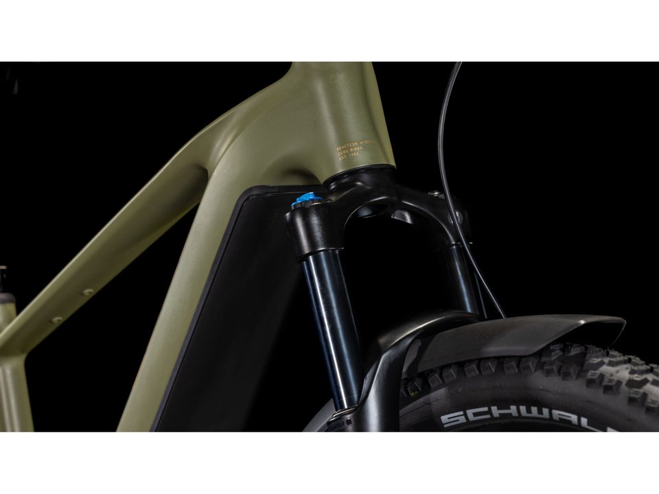 Cube Reaction Hybrid Pro 800 Allroad dustyolive´n´gold – Detail 4