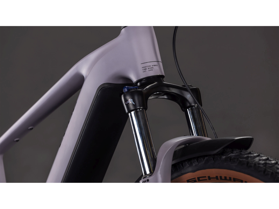 Cube Reaction Hybrid Performance 600 FE plumgrey´n´black – Detail 6