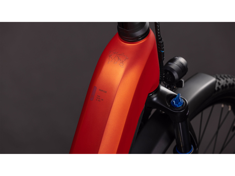 Cube Nuride Hybrid Pro 800 chilli´n´black – Detail 2