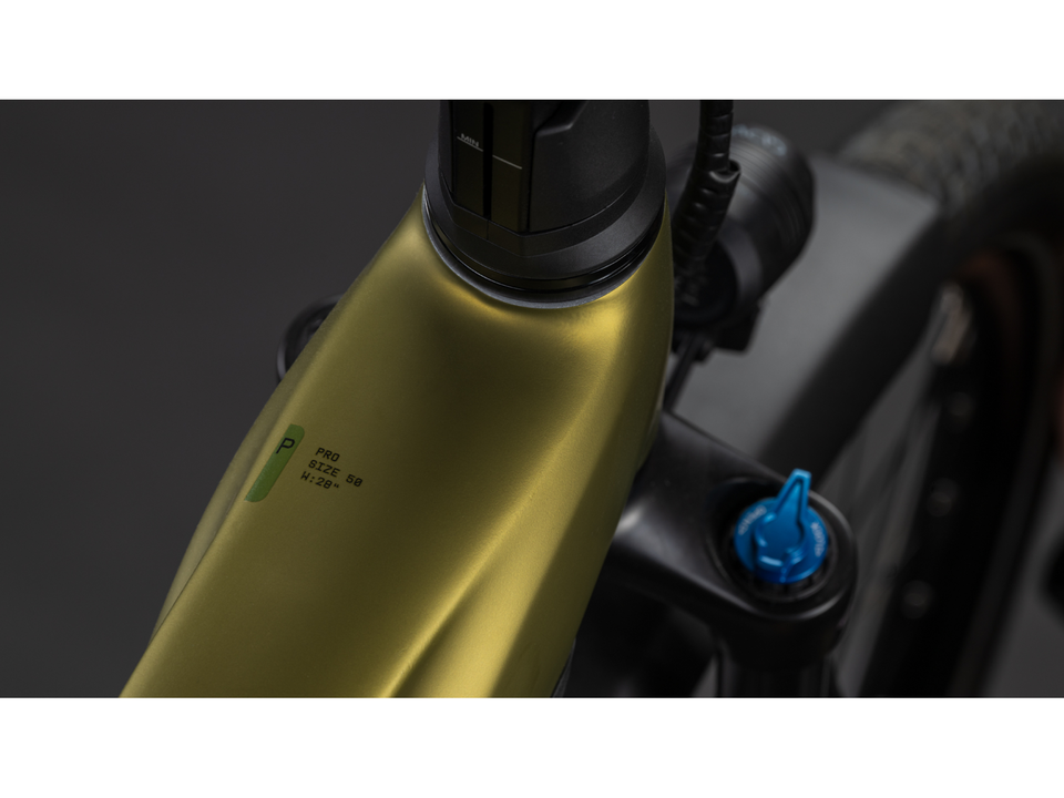 Cube Touring Hybrid Pro 800 goldenlime´n´black – Detail 2