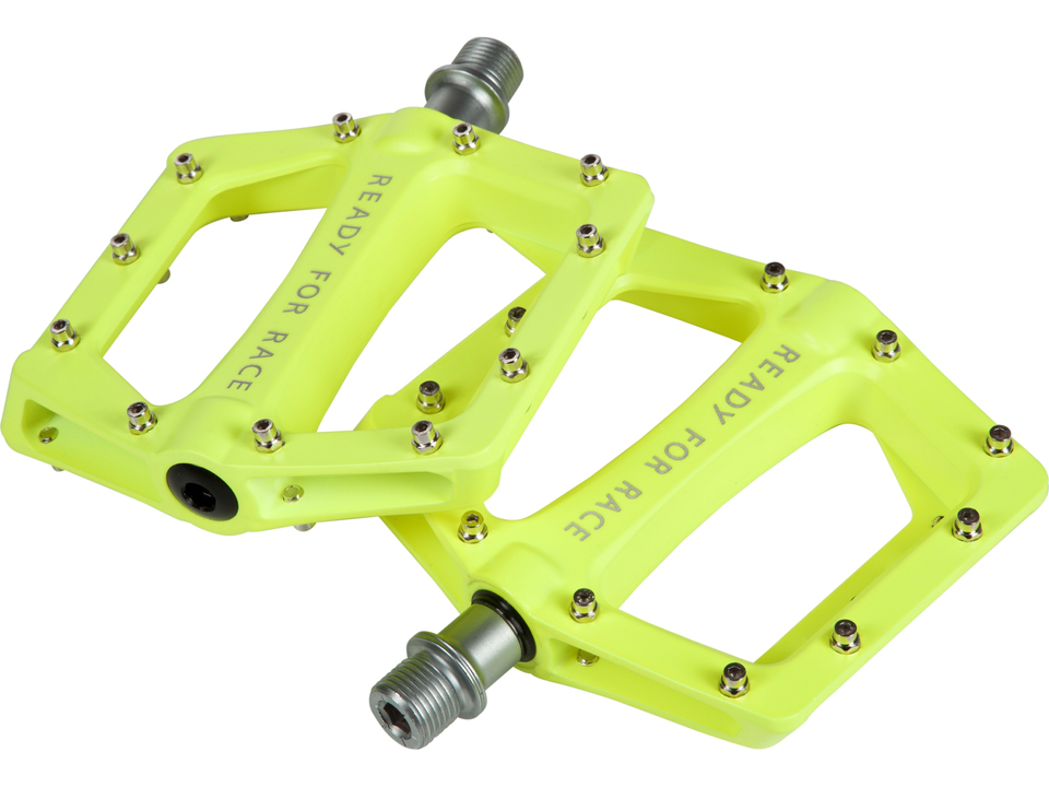 RFR Cube Pedale Flat CMPT neon yellow – Detail 2