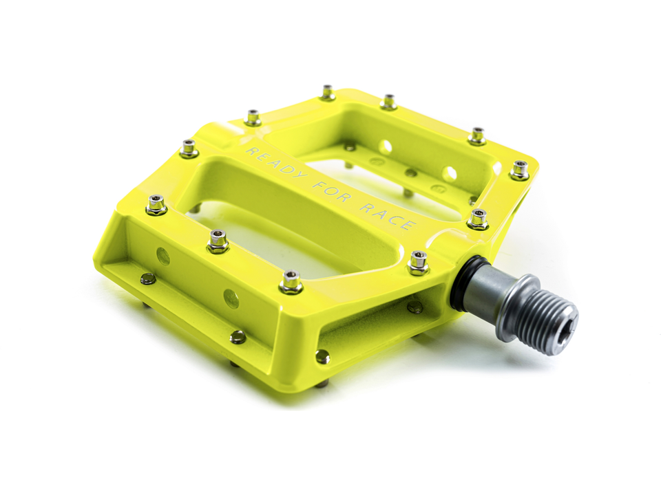 RFR Cube Pedale Flat RACE neon yellow – Detail 3