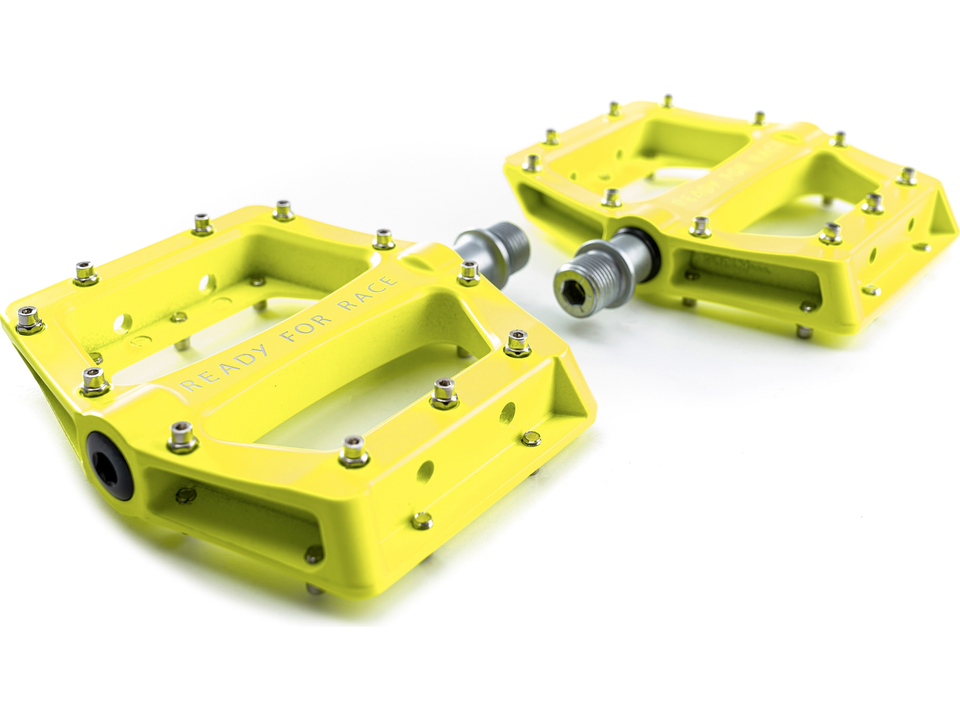 RFR Cube Pedale Flat RACE neon yellow – Detail 4
