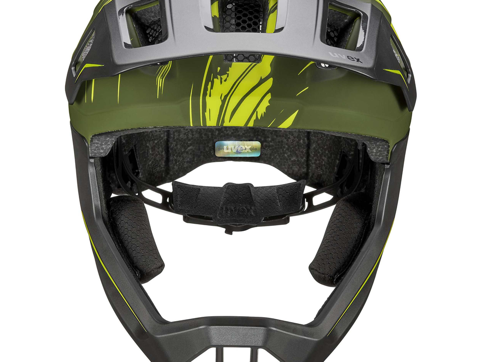 Uvex react jr. fullface – Detail 1