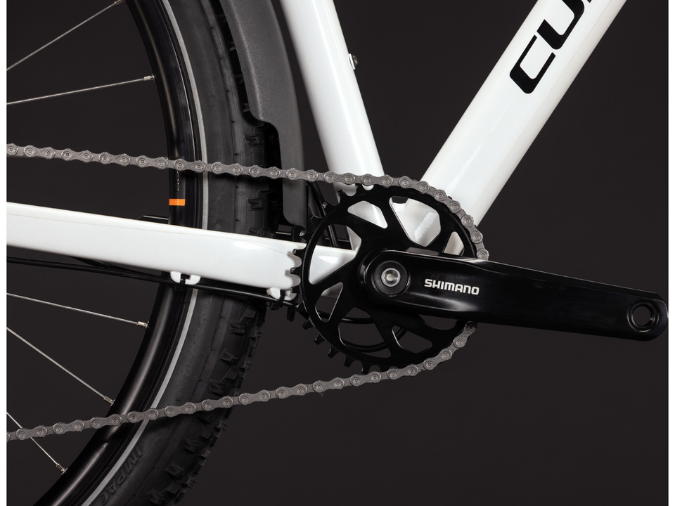 Cube Aim ONE FE metallicwhite´n´black – Detail 2