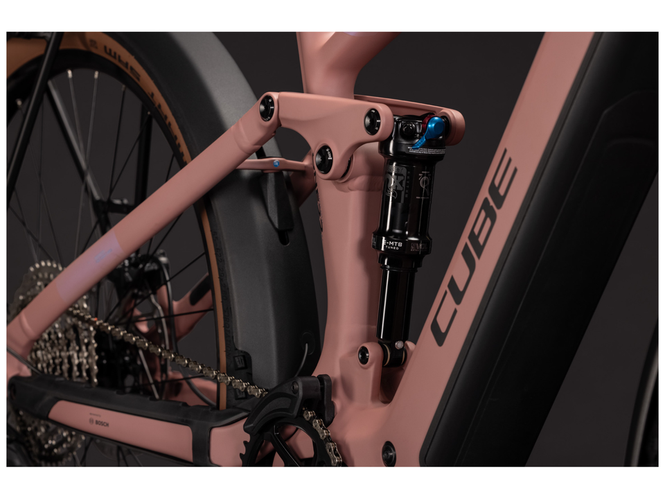 Cube Stereo Hybrid ONE22 SLX 800 FE ruby´n´black – Detail 5