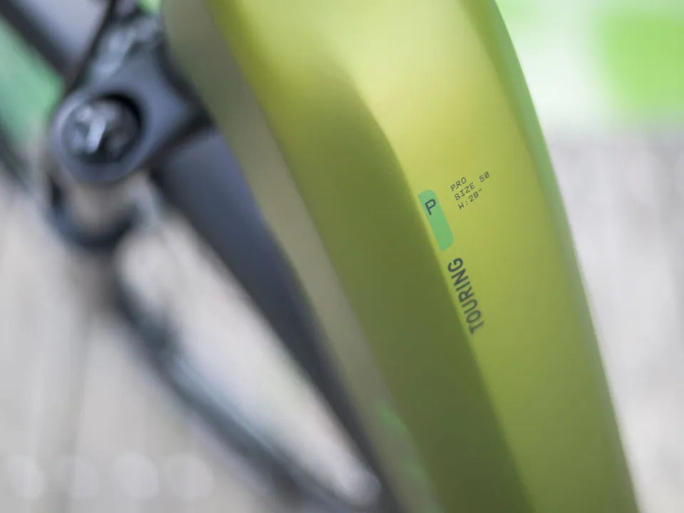 Cube Touring Hybrid Pro 800 goldenlime´n´black – Ansicht 2