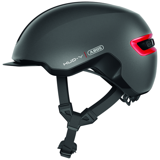 Abus Fahrradhelm HUD-Y titan