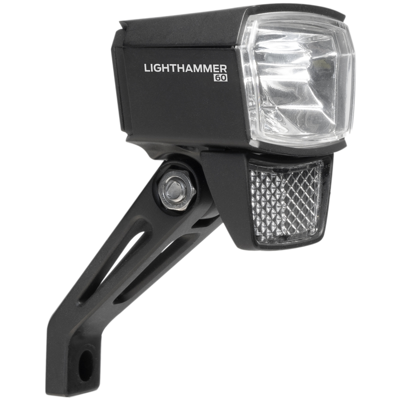 Trelock LS 800 LIGHTHAMMER 60 LUX E-BIKE ZL 410 Schwarz
