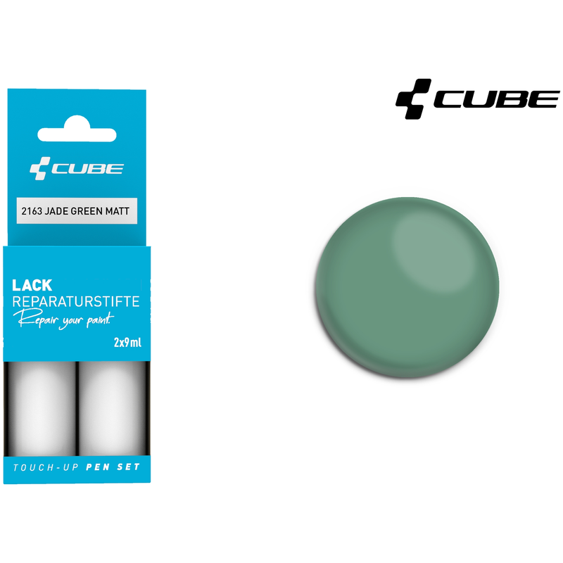Cube Lackstift Set JADE GREEN matt 2163