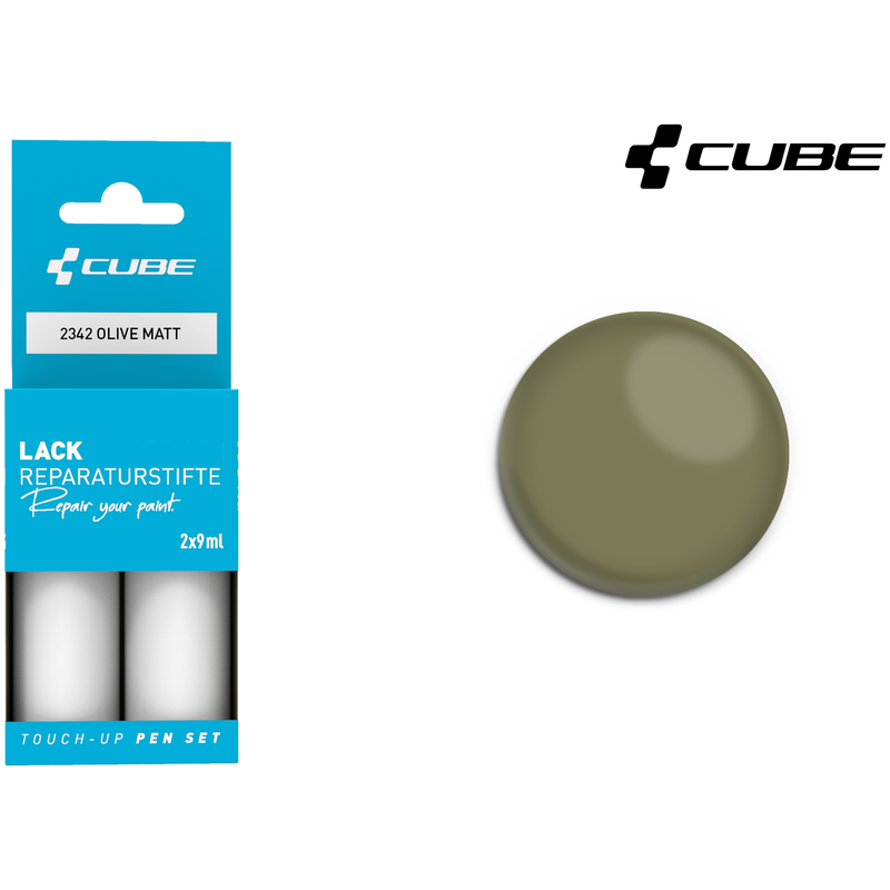 Cube Lackstift Set OLIVE matt 2342
