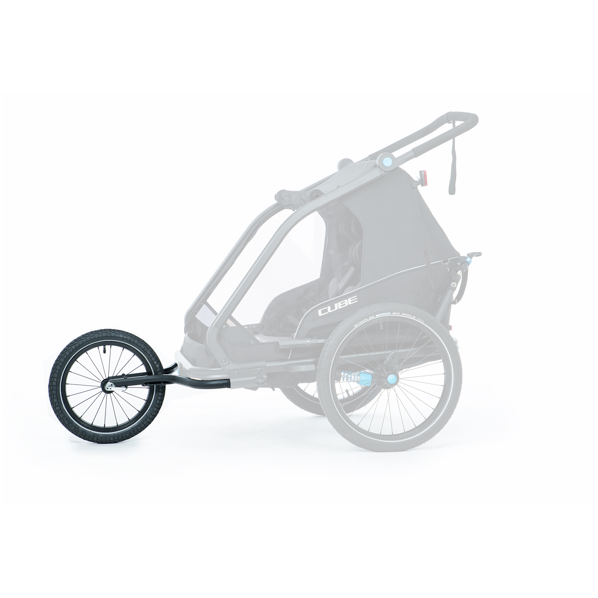 Jogger Kit für Kinder Fahrradanhänger Double CMPT