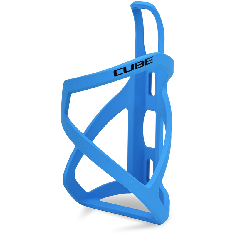 Cube Flaschenhalter HPP Left-Hand Sidecage matt blue´n´glossy black