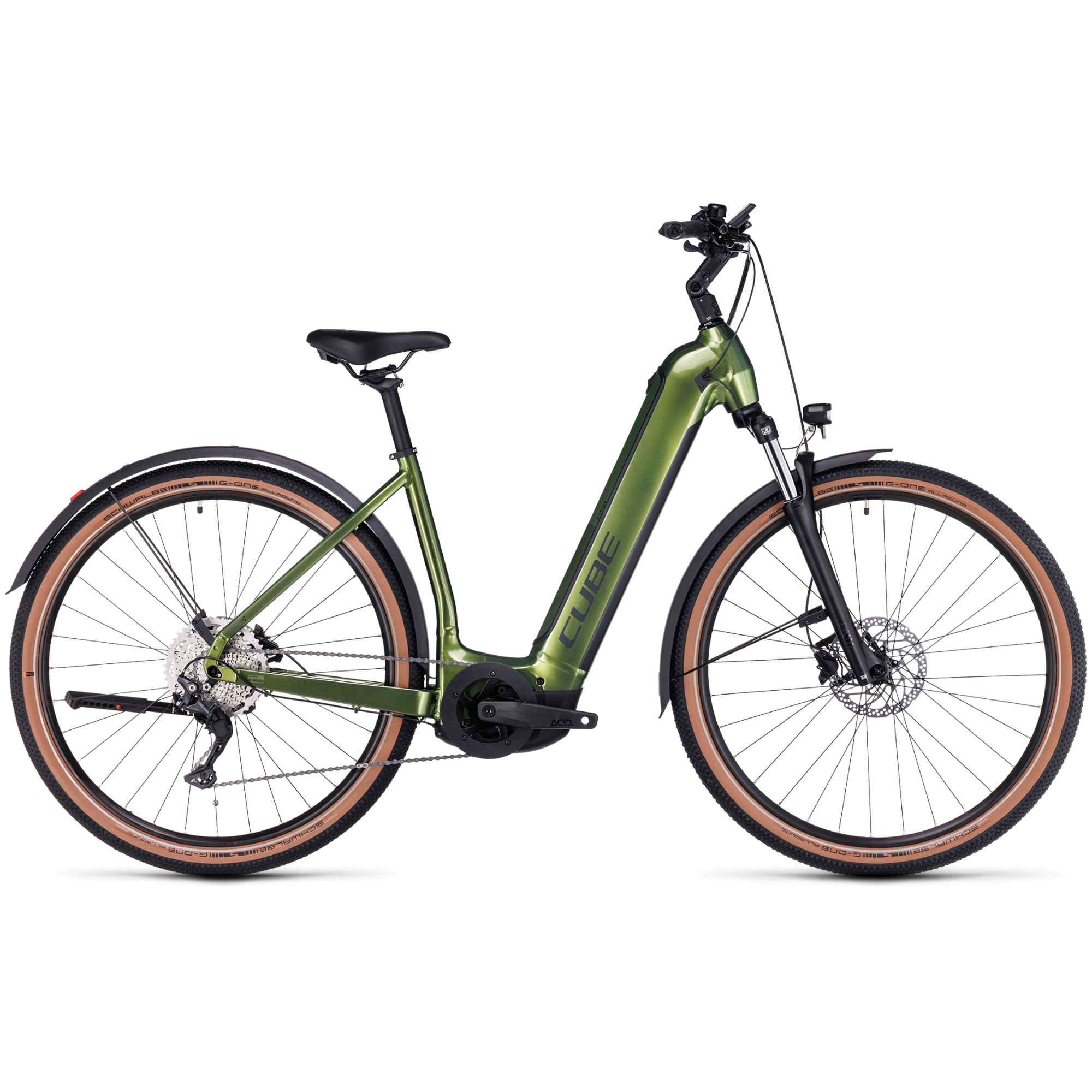 Nuride Hybrid Pro 750 Allroad shinymoss´n´black