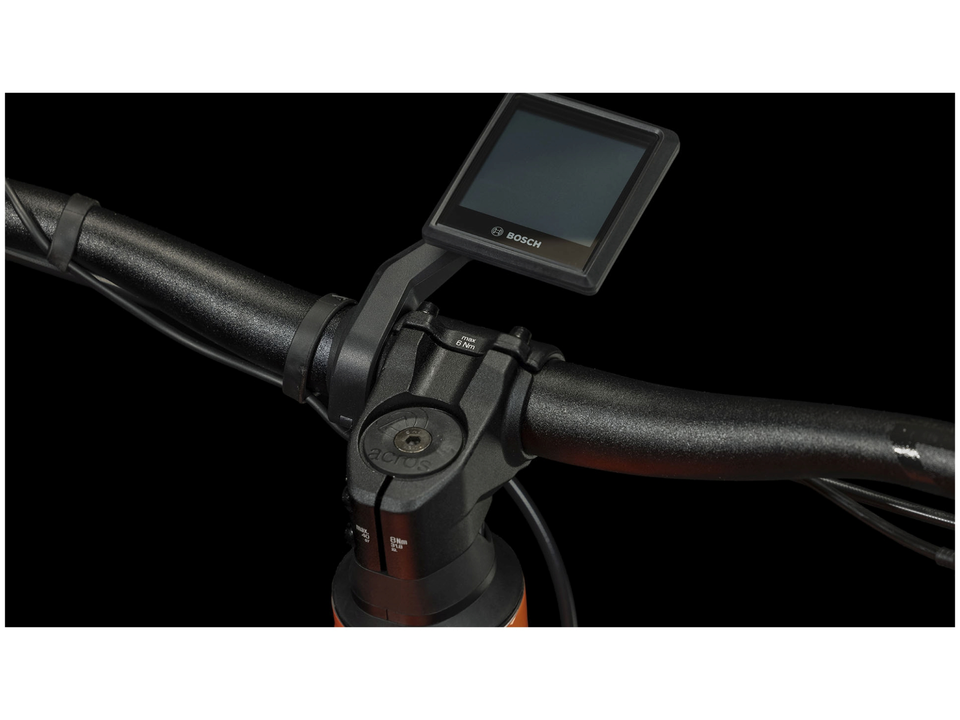 Cube Stereo Hybrid 120 Race 750 sparkorange´n´black – Detail 1