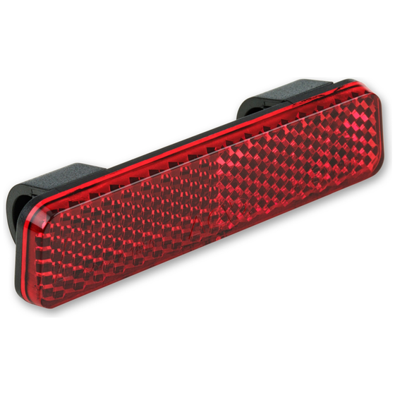 Acid Gepäckträgerreflektor SLIM CLIP red