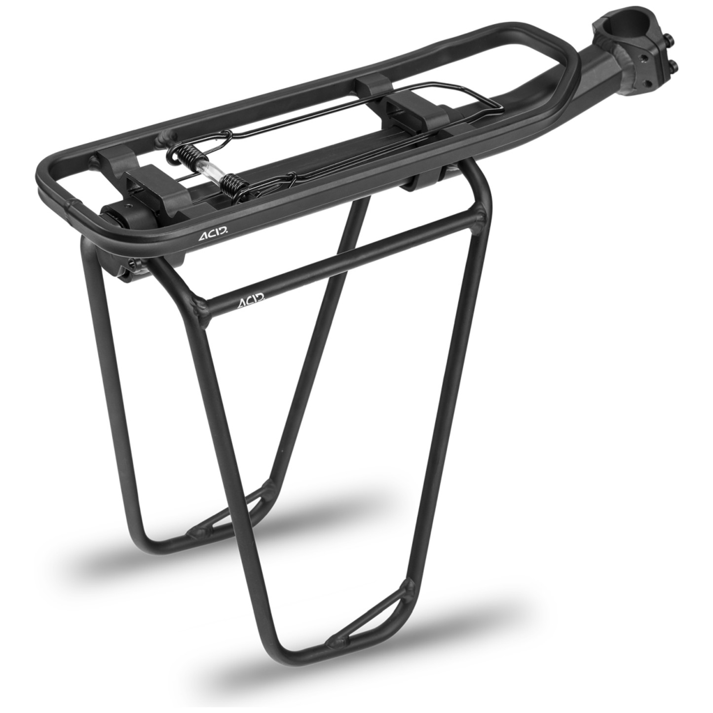 Sattelstützengepäckträger Federklappe + Side Rail