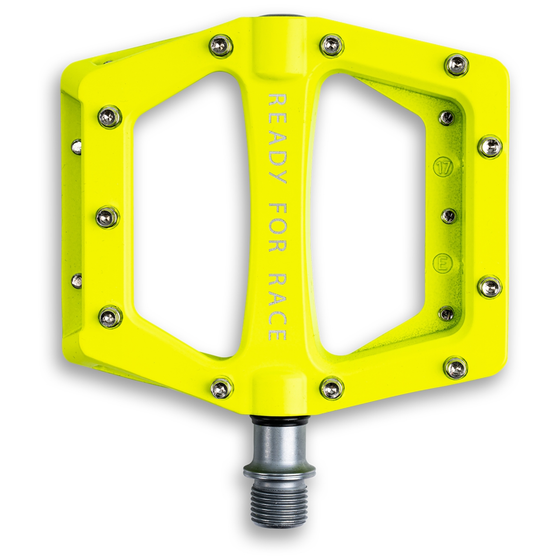 RFR Cube Pedale Flat RACE neon yellow