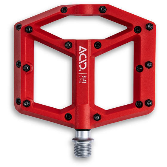 Acid Pedale FLAT C1-IB red