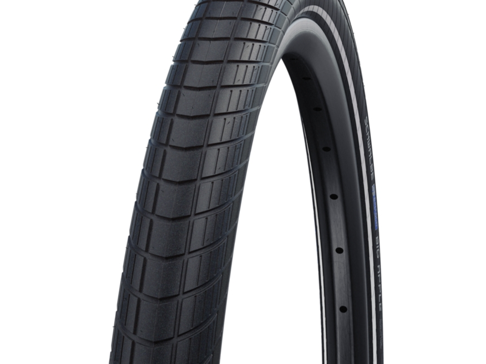 Schwalbe Big Apple | Performance Line | RaceGuard Black+Reflex – Detail 2