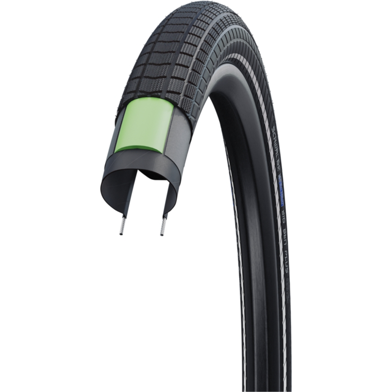 Schwalbe Big Ben Plus | Performance Line | GreenGuard Black+Reflex