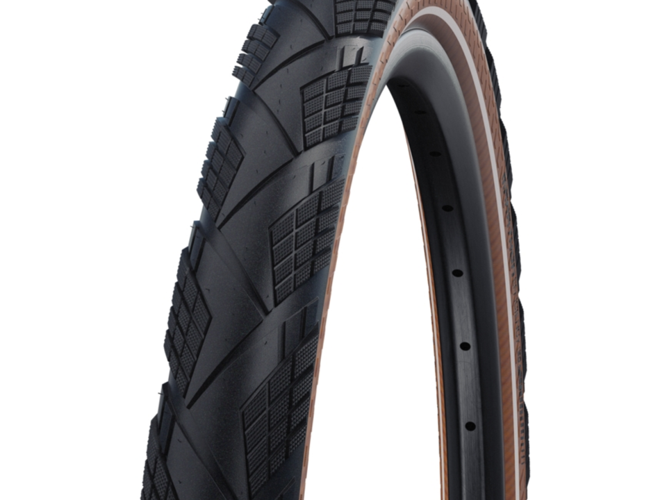Schwalbe Marathon Efficiency | Evolution Line | Super Race Black+Reflex – Detail 2