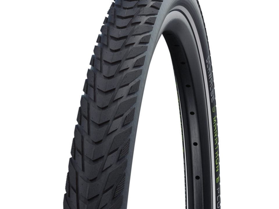 Schwalbe Marathon E-Plus | Performance Line | DualGuard Black+Reflex – Detail 1