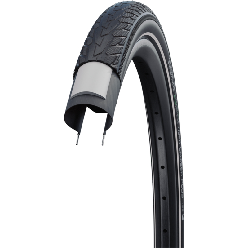 Schwalbe Road Cruiser Plus | Active Line | PunctureGuard Black+Reflex