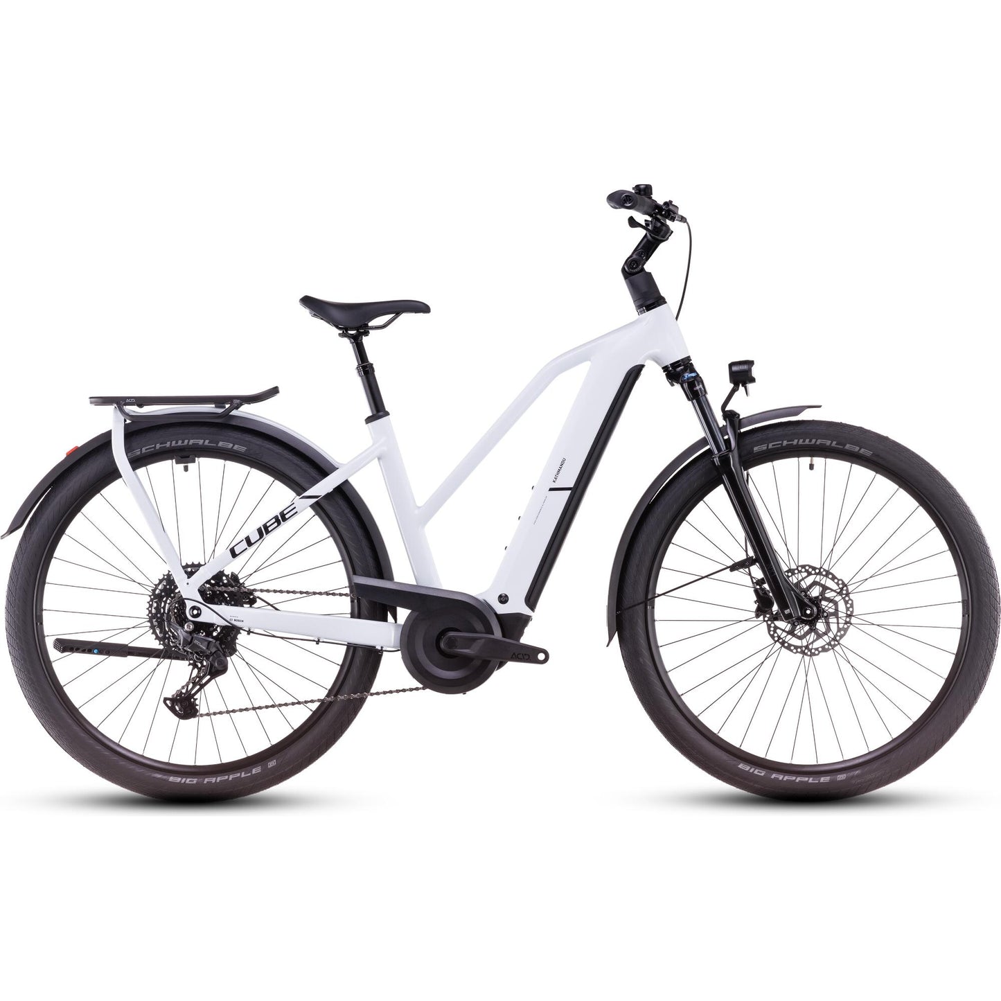 Cube Kathmandu Hybrid ONE 800 polarwhite´n´black
