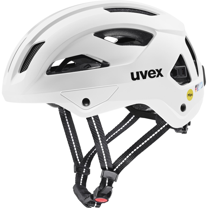 Uvex city stride MIPS Hiplok white matt