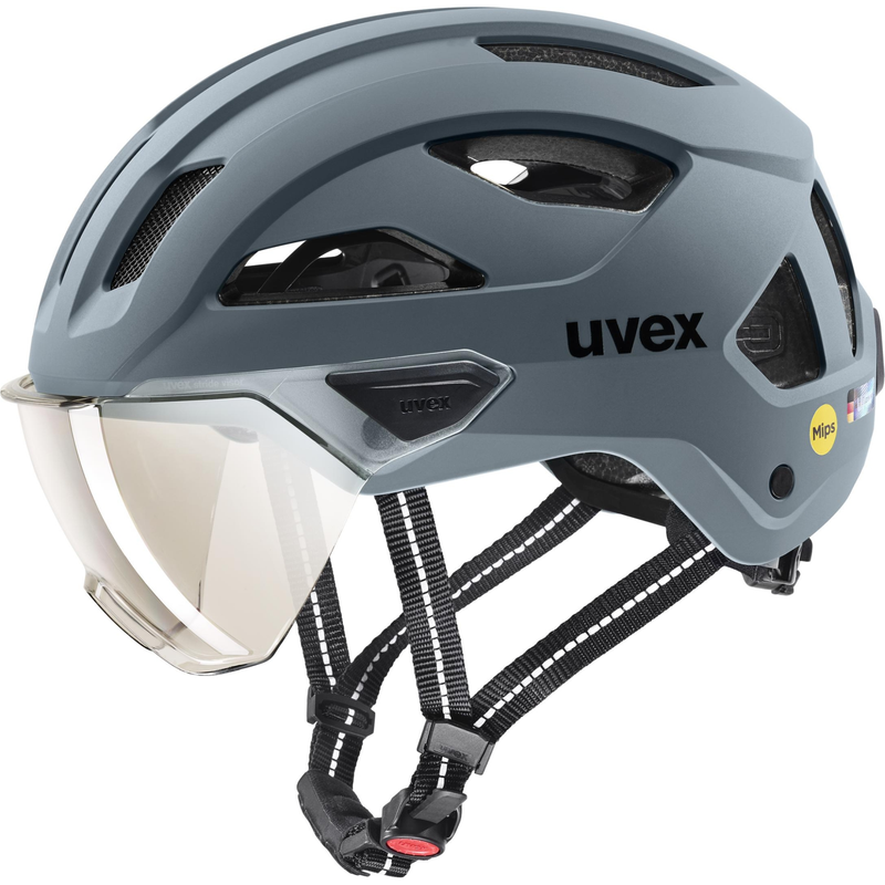 Uvex stride visor MIPS black matt