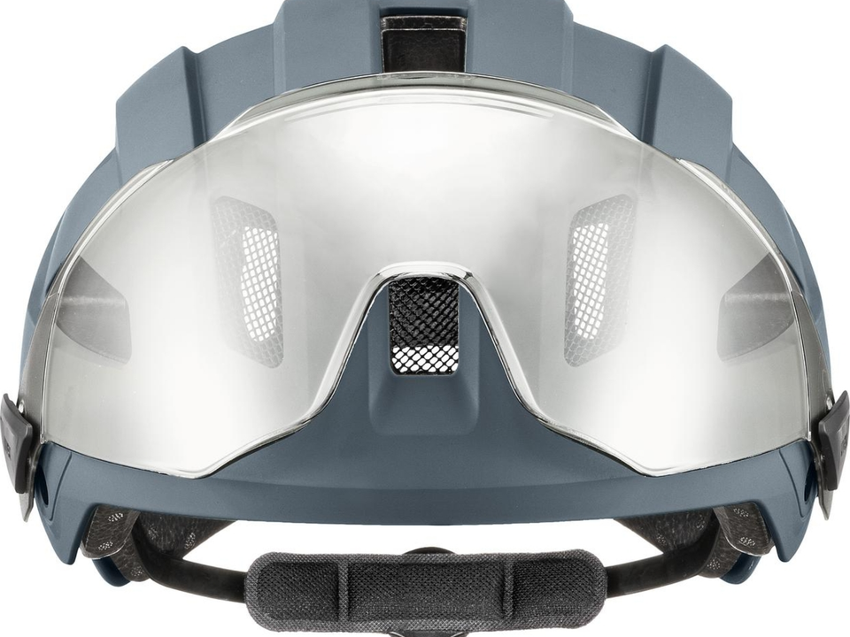 Uvex stride visor MIPS black matt – Detail 1